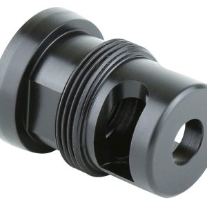 Griffin Armament TMM762 Taper Mount Minimalist Black 17-4 Stainless Steel with 5/8"-24 tpi Threads, 1.34" OAL & 1.07" Diameter for 30 Cal