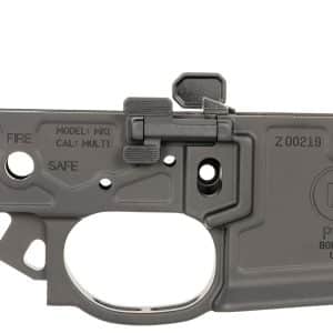 Primary Weapons MK1-M2-LWR MK1 Mod 2-M Black Anodized Stripped Lower For AR-15, Oversized Ambidextrous Bolt Release/Catch
