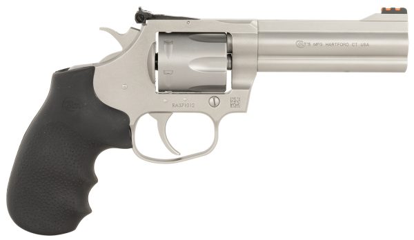 Colt King Cobra Target .357 Magnum matte stainless revolver with fiber optic front sight
