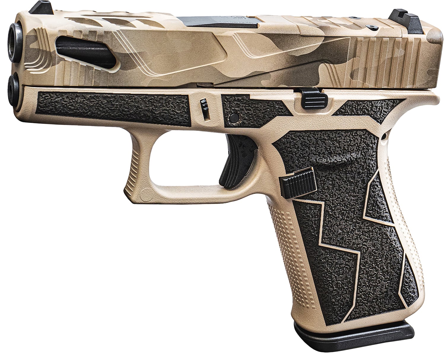 Glock G43X 9mm MOS semi-automatic pistol with polymer frame