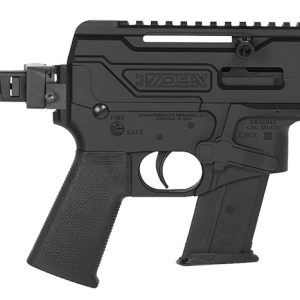 Diamondback DBX 5.7x28mm 8in braced pistol, black finish, M-LOK handguard