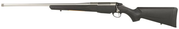 Tikka JRTXB48222MT T3 Lite Full Size 6.5 PRC 3+1 22.40" Stainless Threaded Barrel, Drilled & Tapped Stainless Steel Receiver, Fixed Black Synthetic Stock, Left Hand
