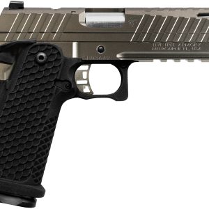 Live Free Armory Apollo 11 9mm pistol platinum silver finish profile