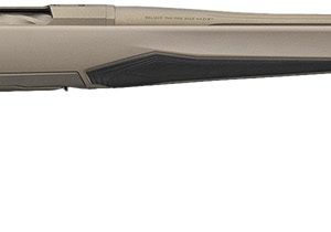 Browning X-Bolt 2 Speed 300 PRC rifle with 26in fluted barrel and Flat Dark Earth synthetic stock