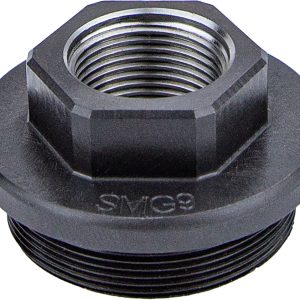 Kgm Suppressors A-SMG9-DTA-S-4 SMG9 Direct Thread Adapter Black Nitride Steel M13.5x1 LH Threads