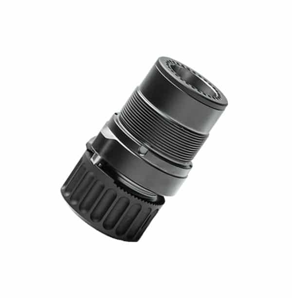 B&T Firearms SD-145490 HUB Adapter  5.56 Black Titanium/Stainless Steel