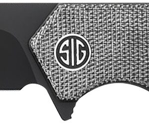 Eikonic Knife Company VA9BB Validus  3.78" Folding Drop Point Plain Black PVD M390 Steel Blade, 4.76" Black Textured G10 Handle