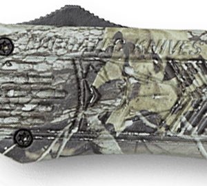 CobraTec Knives MWDCTK1MDNS CTK-1 American Flag Medium 3" OTF Drop Point Plain D2 Steel Blade, 5" Woodland Camo Aluminum Alloy Handle