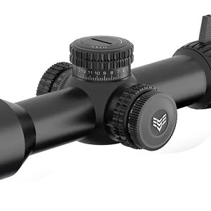 Swampfox Optics TWK52556-3M Warhawk  Black 5-25x56mm 34mm Tube Sharpshooter MOA Reticle