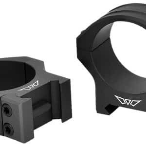 Warne 520M   Matte Black Steel 34mm Tube Picatinny/Weaver
