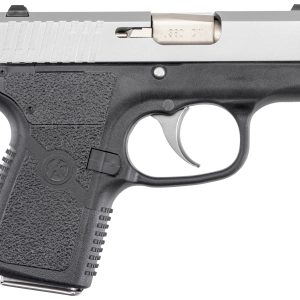 Kahr Arms CW380 .380 ACP pistol with matte stainless slide and black polymer frame