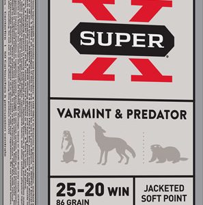 WINCHESTER SUPER-X 25-20 WIN - 86GR JSP-FN 50RD 10BX/CS