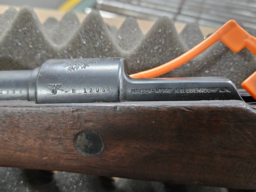 CENTURY ARMS PORTUGUESE M/937A - RIFLE 8MM NON MATCHING VG COND - Image 9