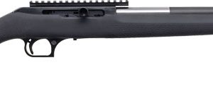 MAGNUM RESEARCH SBA17HMR .17 HMR 19 inch threaded barrel black Hogue overmolded stock