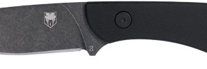 COBRATEC MEDIUM FSX OTF BLACK - 3" D2 STEEL DROP POINT GEN 3