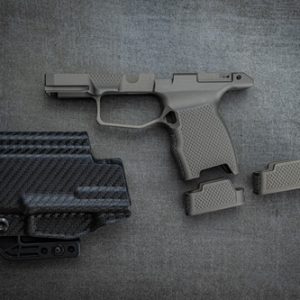 JT P365 GRIP MODULE W/ SAFETY - DARK GREY, IWB SLIMLINE HOLSTER