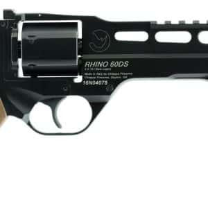 Chiappa Firearms Rhino 9mm 6 inch revolver with walnut grips and black finish