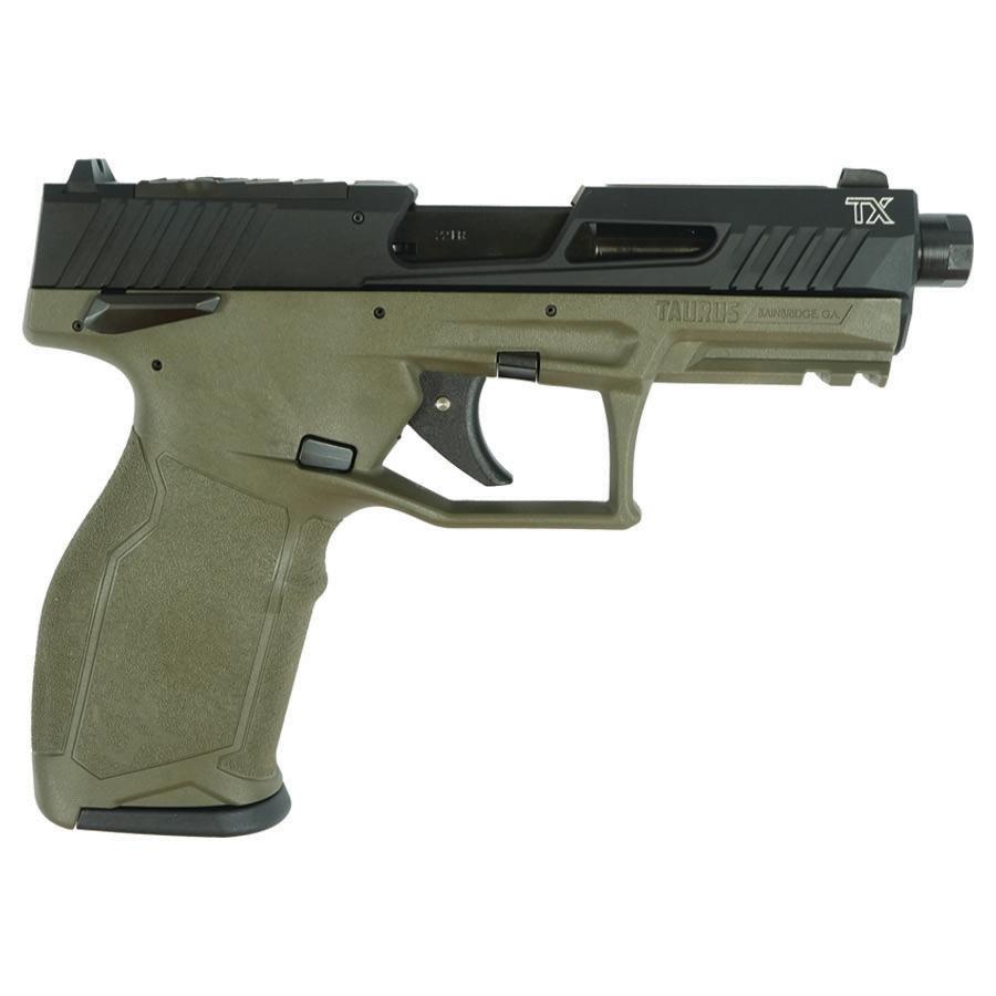 Https3A2F2Fmedia.chattanoogashooting.com2Fimages2Fproduct2FTX12TX22P141O102Ftaurus 2tx 22 22lr 4.6 Odg Bk 2x10rds Toro Tx12tx22p141o10 0000 Right