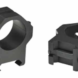 Weaver 4-Hole Tactical Picatinny Aluminum Scope Rings - Matte - 1" Medium