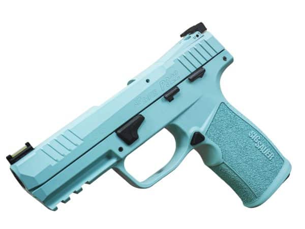 SIG SAUER P322C 22LR PSTL THRD BBL, O.R. 2-20RD TIFFANY BLUE