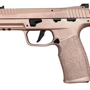 SIG SAUER P322 22LR PSTL THRD BBL, O.R. 2-20RD ROSE GOLD