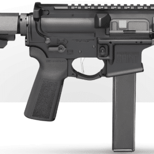 Springfield Armory Saint Victor 9mm pistol 5.5-inch CMV Melonite barrel SB-A3 brace 32-round magazine black