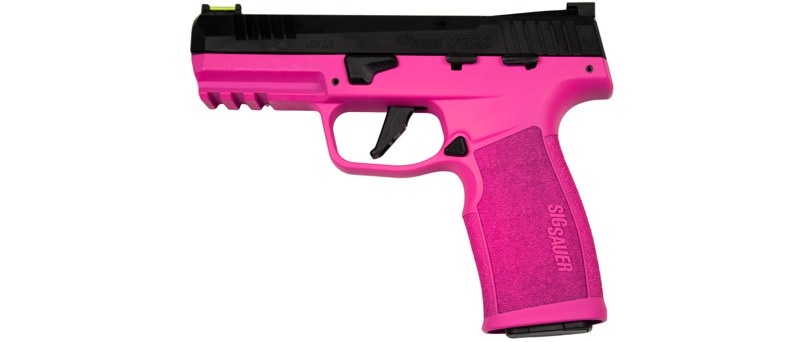 SIG SAUER P322C 22LR PSTL THRD BBL, O.R. 2-20RD HOT PINK