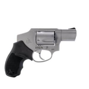 Taurus 850 .38 Special 2-inch stainless revolver, 5-shot, black rubber grip