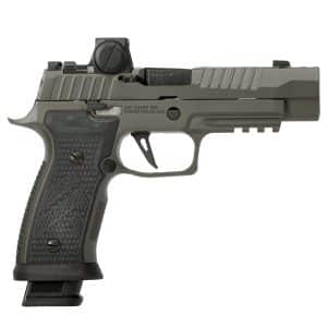 Sig Sauer P320 AXG Legion 9mm pistol in Legion Gray with XRAY3 sights and Romeo X optic