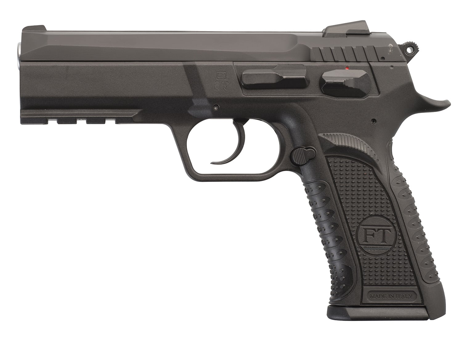 Tanfoglio Defiant Force Plus 9mm pistol 4.4-inch black