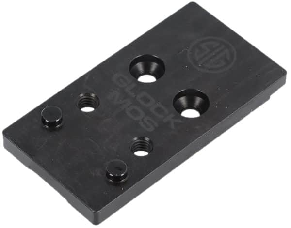 Sig Sauer Electro-Optics SOR2M102 Romeo2 Adapter Plate Black Glock MOS Handgun