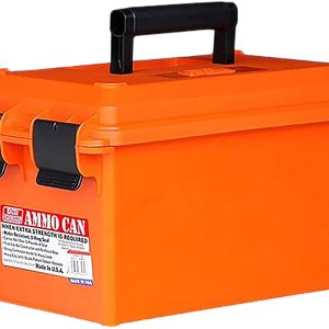 MTM Case-Gard AC35 Ammo Can  Orange Polypropylene