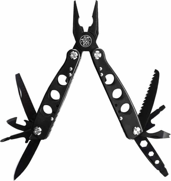 Smith & Wesson Knives SWMT1CP Multi-Tool  Black 6.50" Long Includes Case