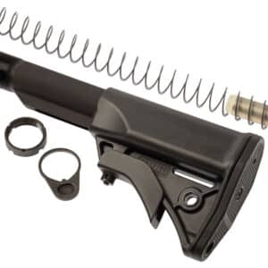 LWRC 2000092A01 LWRCI Ultra Compact Stock Kit Black Synthetic for AR-15, M16