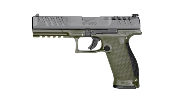 WALTHER ARMS PDP 9MM FS 5" BLK/GRN 10+1 OR