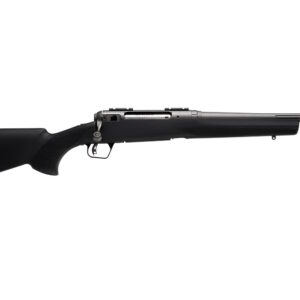 Savage 110 Trail Hunter Lite 7MM BACKCOUNTRY rifle with 16.5 inch threaded barrel and black Hogue overmold stock