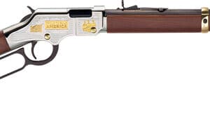 Henry Golden Boy American Construction Tribute .22 S/L/LR 20 in octagon barrel walnut stock