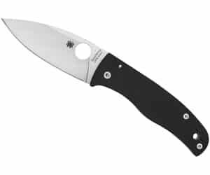 SPYDERCO BODACIOUS BLK/SLV S30V