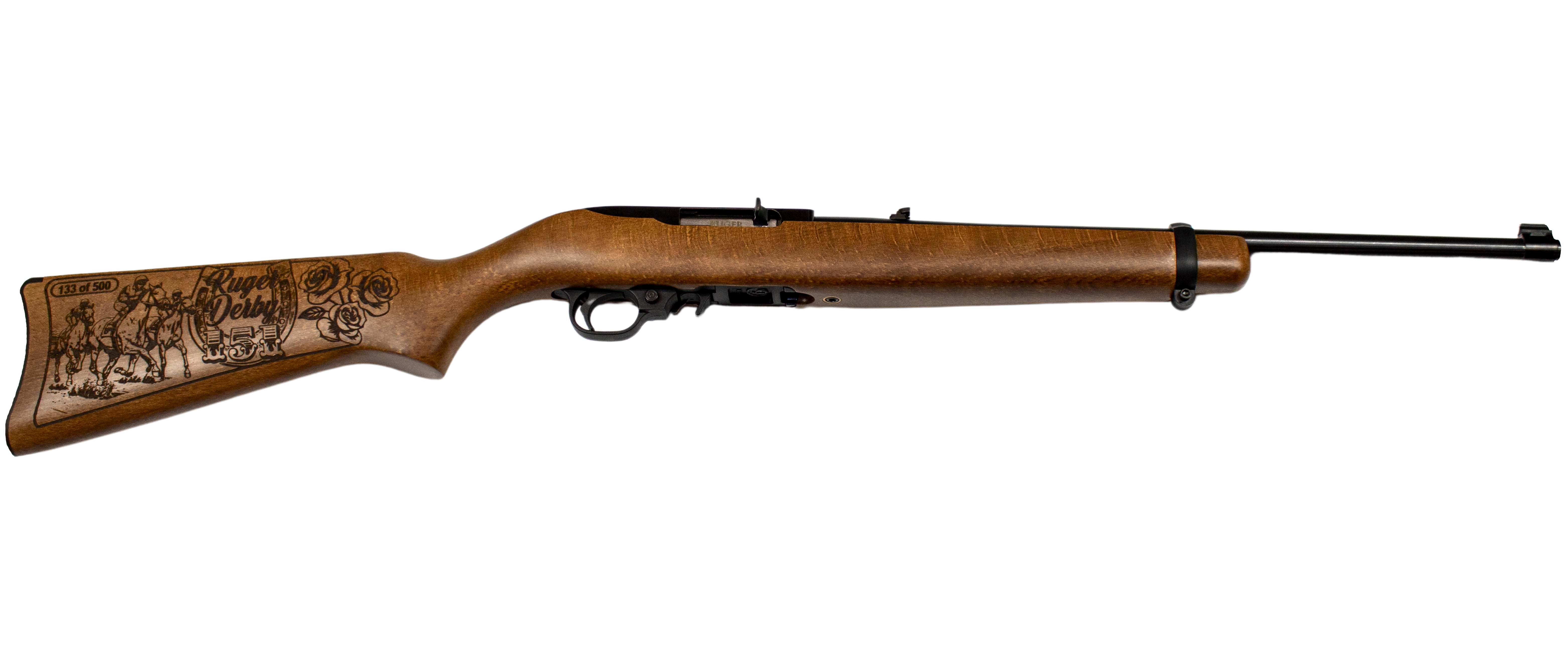 RUGER 10/22 22LR RIFLE BLUED/BIRCH 151ST DERBY EXCLUSIVE - Ruger / Sturm, Ruger & Co.