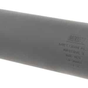 Barrett 18415 AM 338 made of Black Titanium with 1.90" Diameter, 10.30" OAL & 5/8"-24 tpi Thread Pattern for 338 Cal or Lower Includes Barrett Muzzle Brake Adaptor