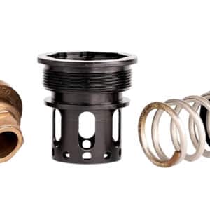 Rugged Suppressors CAGE002 Universal Cage  Black for Alaskan 360 Suppressor