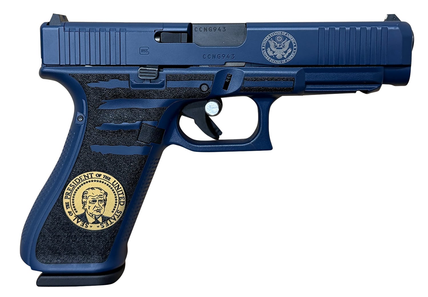 Glock G45 Gen5 MOS Compact Frame 9mm Luger 4.02-inch GMB barrel black