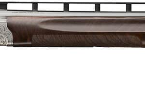 Browning 0183504002 Citori 825 Pro Trap 12 Gauge Break Open 2.75" 2rd 32" Polished Blued Over/Under Vent Rib Barrel, Silver Nitride Stainless Steel Receiver, Adj Comb Gloss Black Walnut Stock