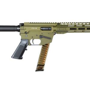 FREEDOM ORDNANCE FX9 9mm Luger 10in nitride barrel OD Green receiver SB Mini Brace