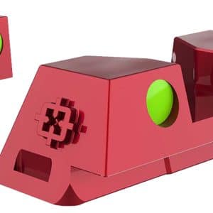 CROSS CRGSS-RD FIBER OPTIC STD HEIGHT GLK RED