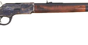 Cimarron 1873 Deluxe .357/.38 24in octagon barrel blued finish walnut pistol-grip stock