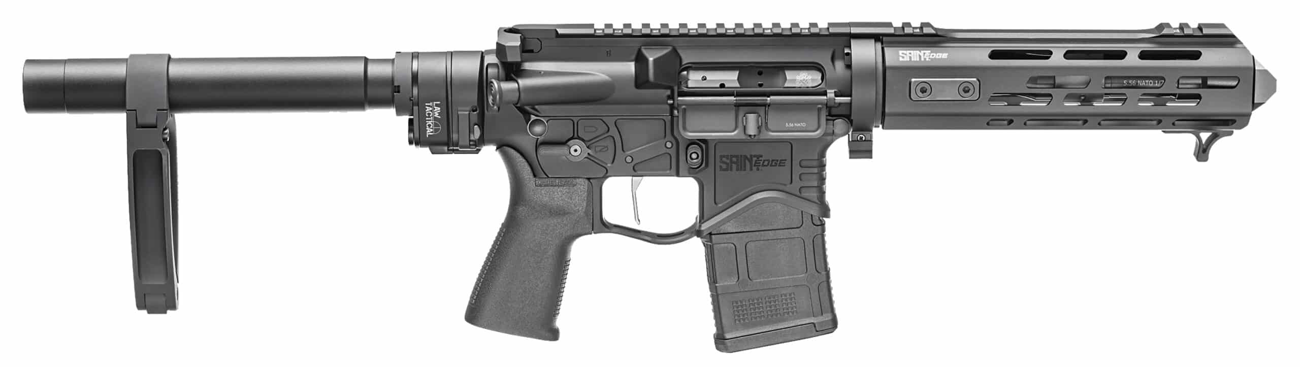 Springfield Armory SAINT EVAC PST 5.56 NATO 7.5 inch stainless barrel pistol