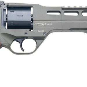 Chiappa Rhino 60SAR .357 Magnum 6-inch revolver OD green with walnut grips