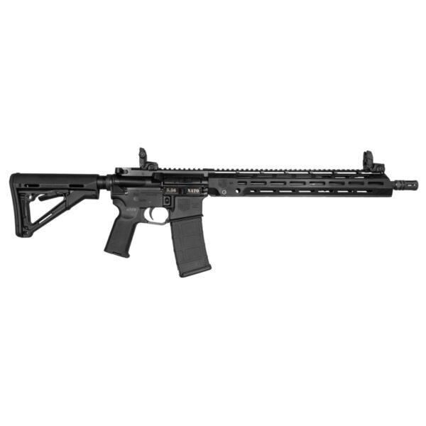 Diamondback DB15 AR Rifle - Black | 5.56NATO | 16" KAC Barrel | 15" M-LOK Handguard | MBUS Sights