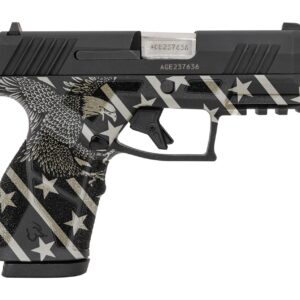 Taurus GX2 9mm pistol 3.38 inch barrel black with engraved eagle grip